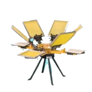 Machine de sérigraphie double rotation